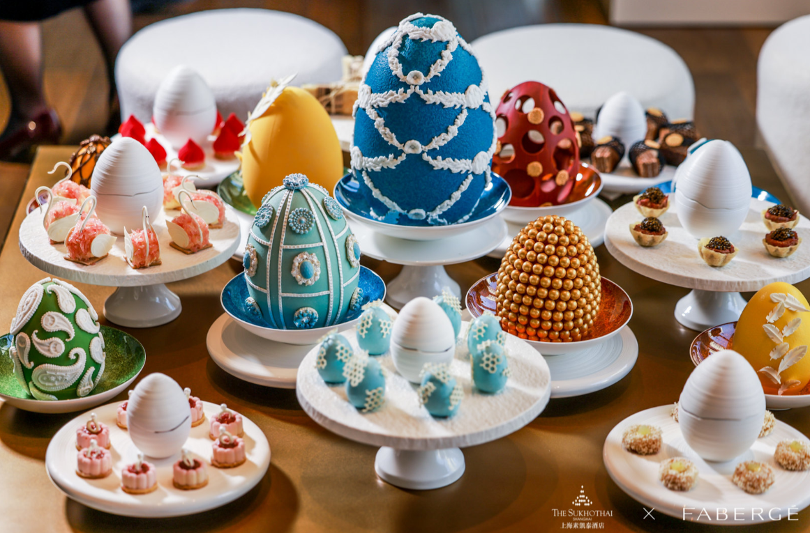 上海素凯泰酒店携手Fabergé珠宝跨界灵感合作Fabergé珠宝浮生焕彩下午茶-最美食