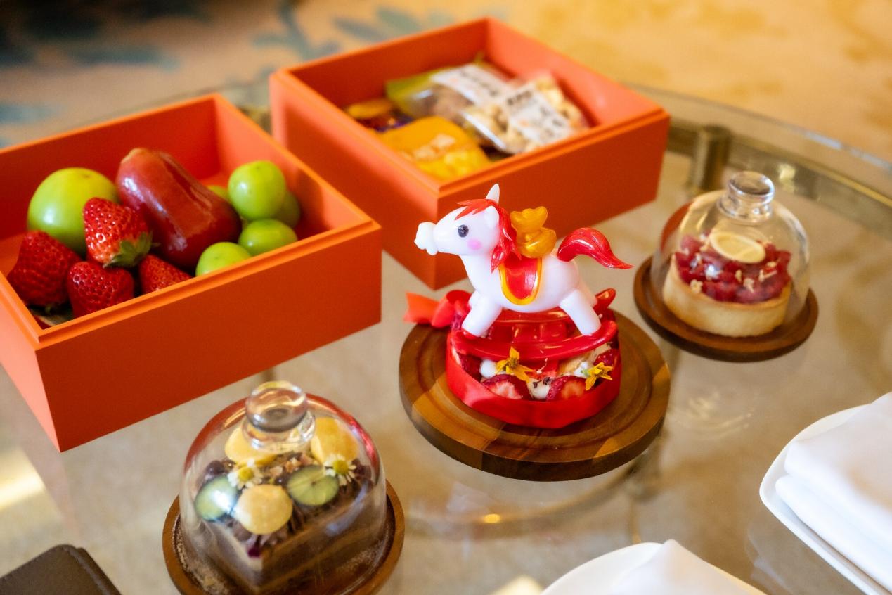 上海西郊宾馆马跃新春马年主题套房-最美食